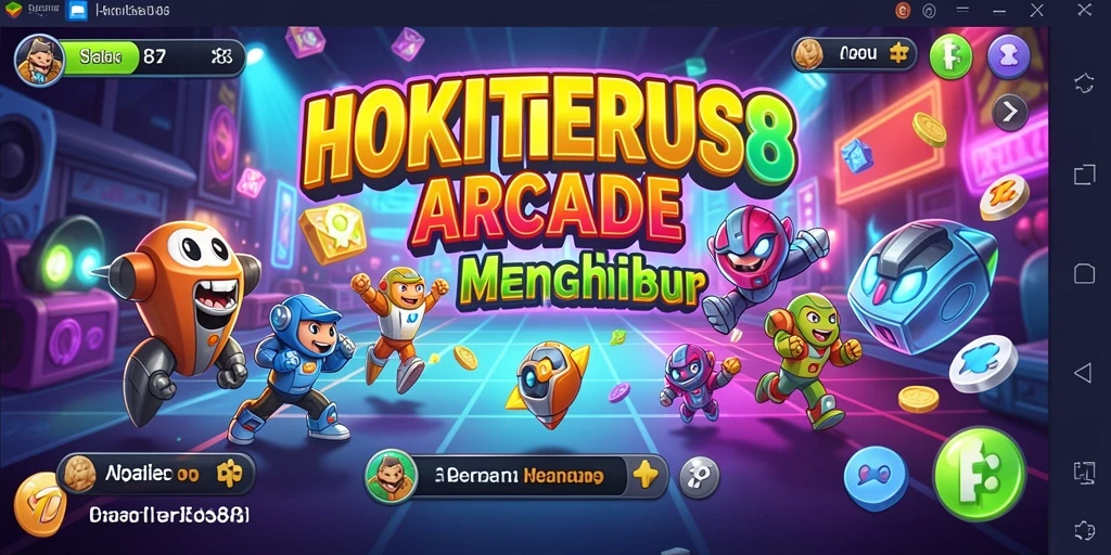 Screenshot HOKITERUS88 menampilkan aksi gameplay yang penuh warna dan seru.
