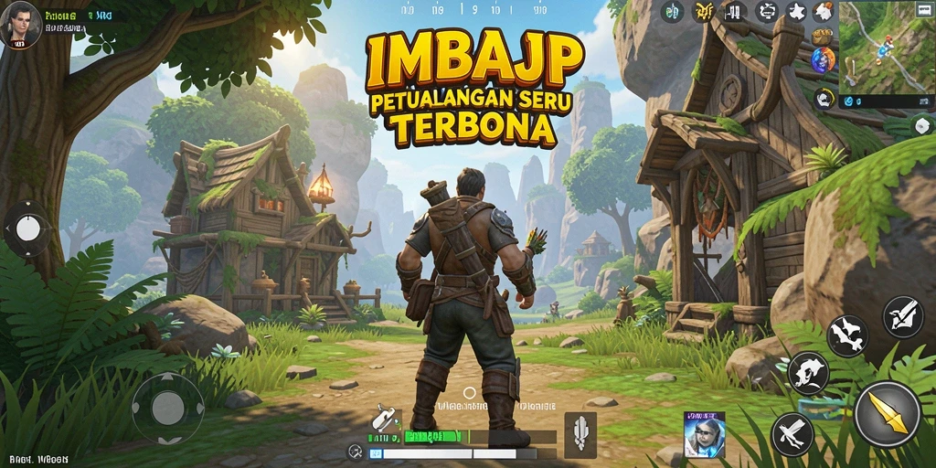Tampilan gameplay Open World yang menakjubkan di IMBAJP.