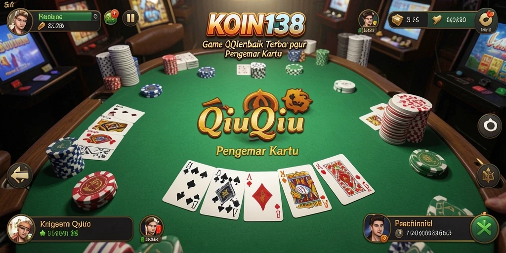 Tampilan gameplay QiuQiu yang seru dan menarik dari KOIN138.