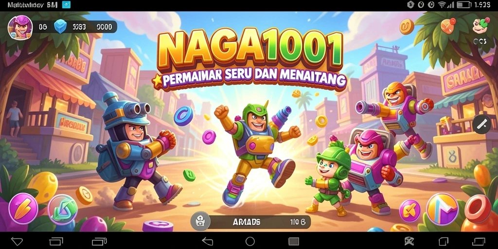 Tampilan menarik dari gameplay NAGA1001 yang penuh tantangan.