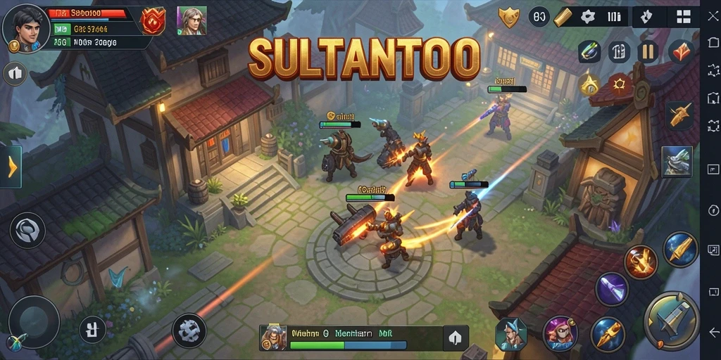Screenshot gameplay SULTANTOTO yang menampilkan strategi dan interaksi antar pemain.